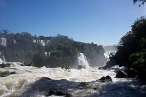 Igaçu falls, and river Brazil