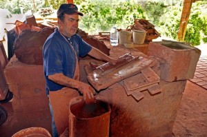 Man working with Clay by Veit Meuller